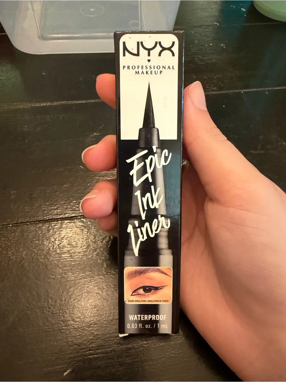 NWT NYX Black Precision Liquid Eyeliner - Fine Tip